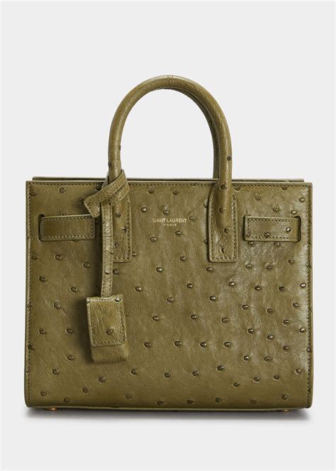 ysl sac de jour ostrich